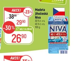 Madeta Jihočeská Niva