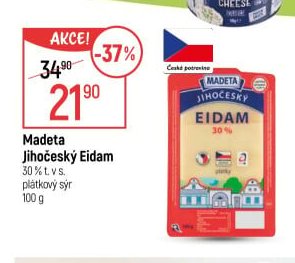Madeta Jihočeský Eidam