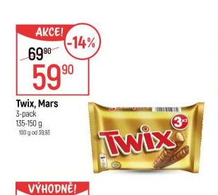 Twix, Mars