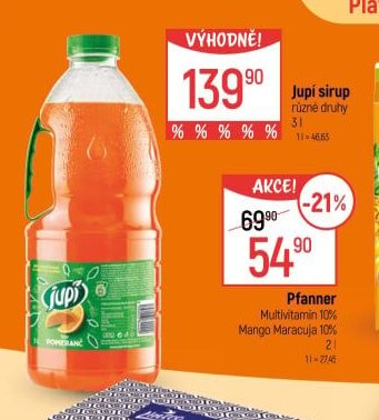 Jupí sirup