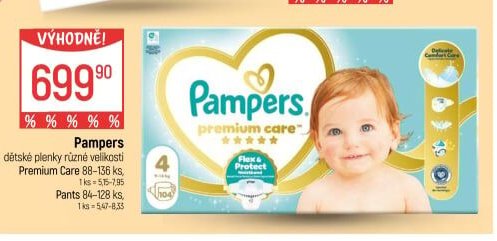 Pampers dětské plenky