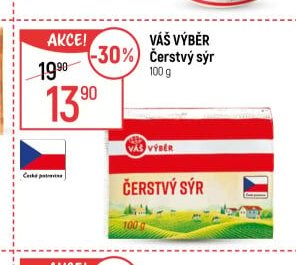 Váš Výběr Čerstvý sýr 100 g