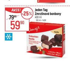 Jeden Tag Zmrzlinové bonbony 400 ml