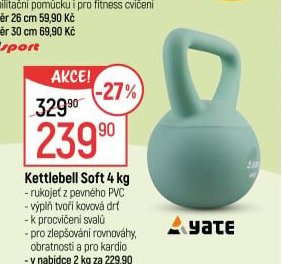 Kettlebell Soft 4 kg
