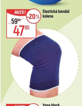 Elastická bandáž kolena