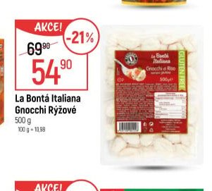 La Bontá Italiana Gnocchi Rýžové