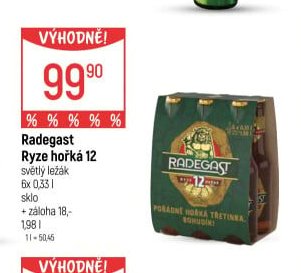 Radegast Ryze hořká 12