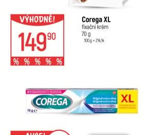 Corega XL fixační krém