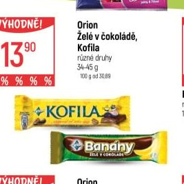 Orion Želé v čokoládě, Kofila