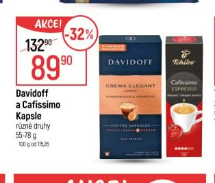 Davidoff a Cafissimo Kapsle