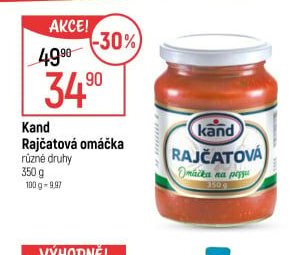 Kand Rajčatová omáčka