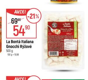 La Bontá Italiana Gnocchi Rýžové