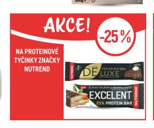 Proteinové tyčinky Nutrend