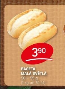 BAGETA MALÁ SVĚTLÁ
