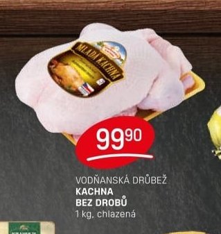 VODŇANSKÁ DRŮBEŽ KACHNA BEZ DROBŮ
