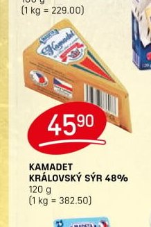 Kamadet královský sýr 48%