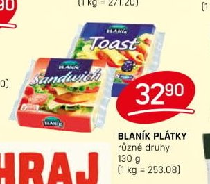 Blaník plátky