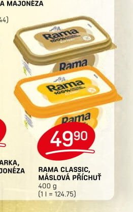 Rama Classic, máslová příchuť