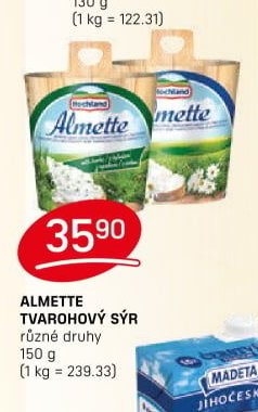 ALMETTE TVAROHOVÝ SÝR