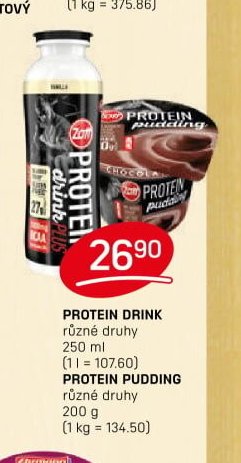 PROTEIN DRINK / PROTEIN PUDDING