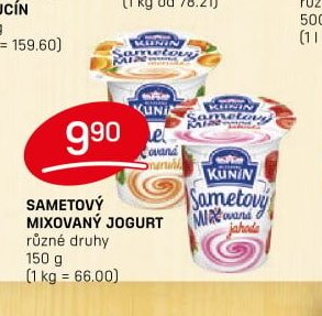 SAMETOVÝ MIXOVANÝ JOGURT