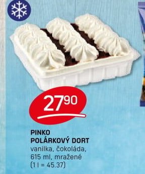 Pinko polárkový dort