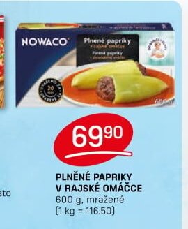 Plněné papriky v rajské omáčce