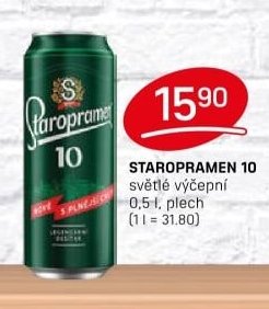STAROPRAMEN 10
