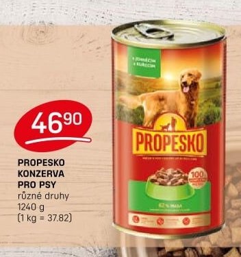 PROPESKO KONZERVA PRO PSY