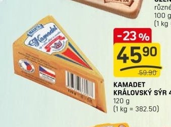 KAMADET KRÁLOVSKÝ SÝR 48%