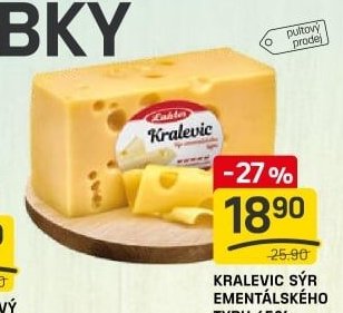 KRALEVIC SÝR EMENTÁLSKÉHO TYPU