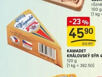 KAMADET KRÁLOVSKÝ SÝR 48%*