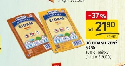 JČ EIDAM UZENÝ 44%
