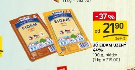 JČ EIDAM UZENÝ 44%