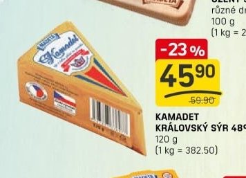 KAMADET KRÁLOVSKÝ SÝR 48% - FLOP TOP akcniletaky.com