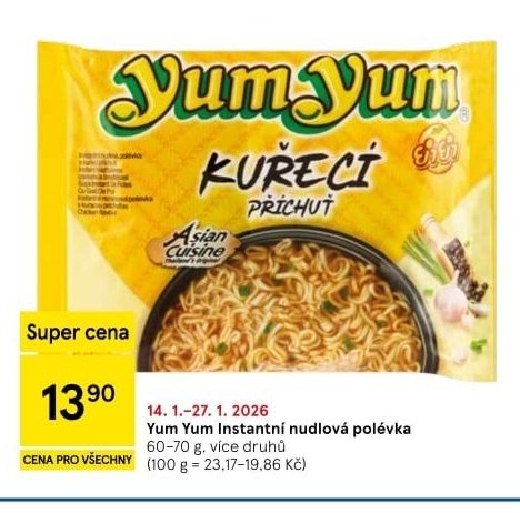 Yum Yum Instantní nudlová polévka