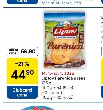 Liptov Parenica uzená