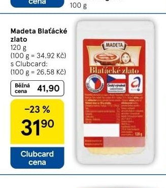 Madeta Blatácké zlato
