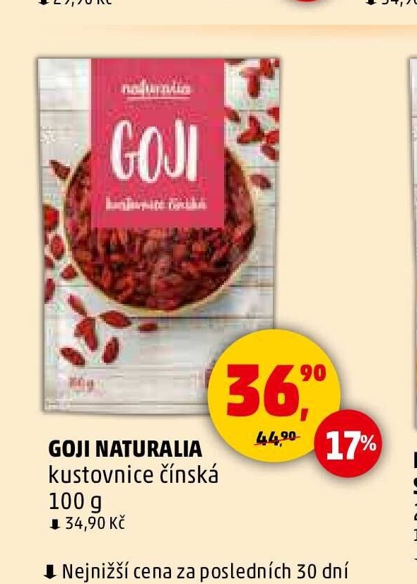 GOJI NATURALIA kustovnice čínská 100 g