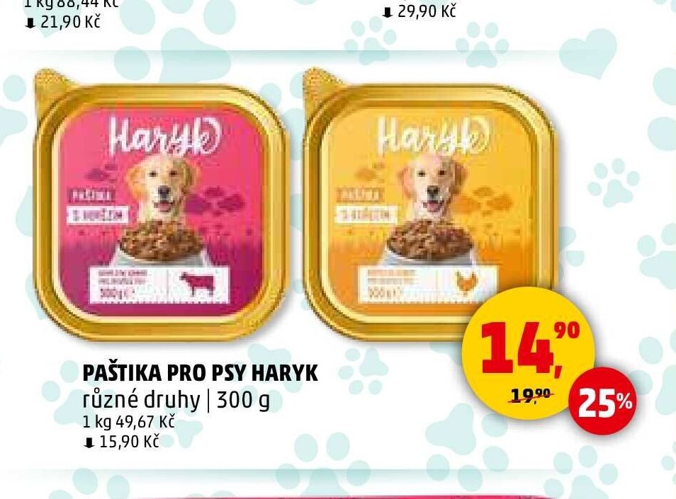 PAŠTIKA PRO PSY HARYK