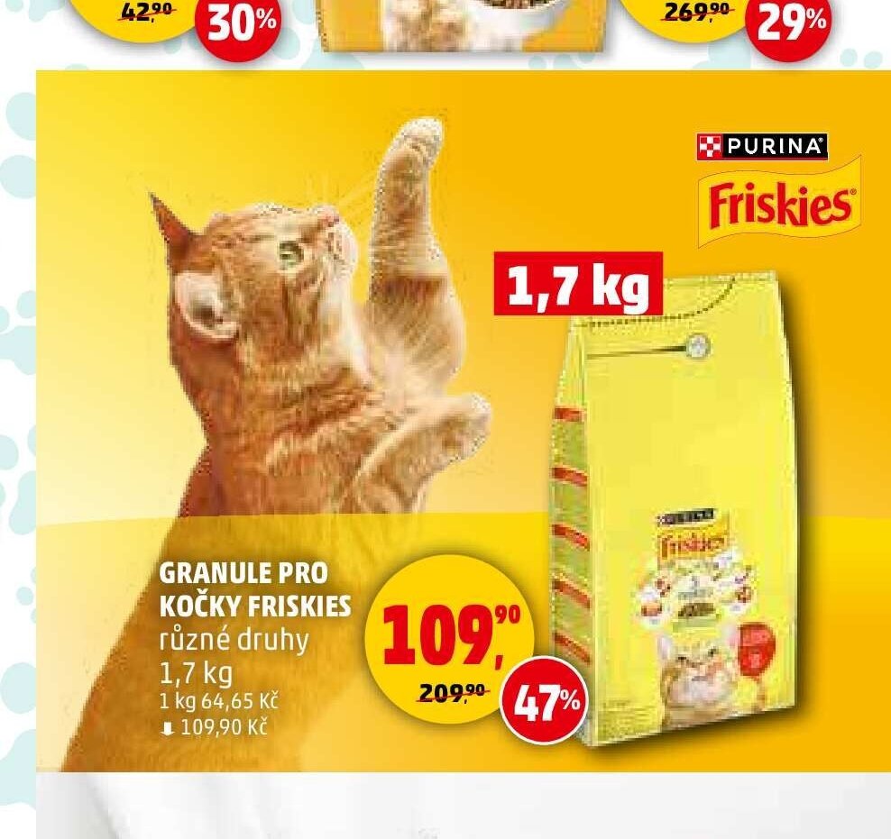 GRANULE PRO KOČKY FRISKIES