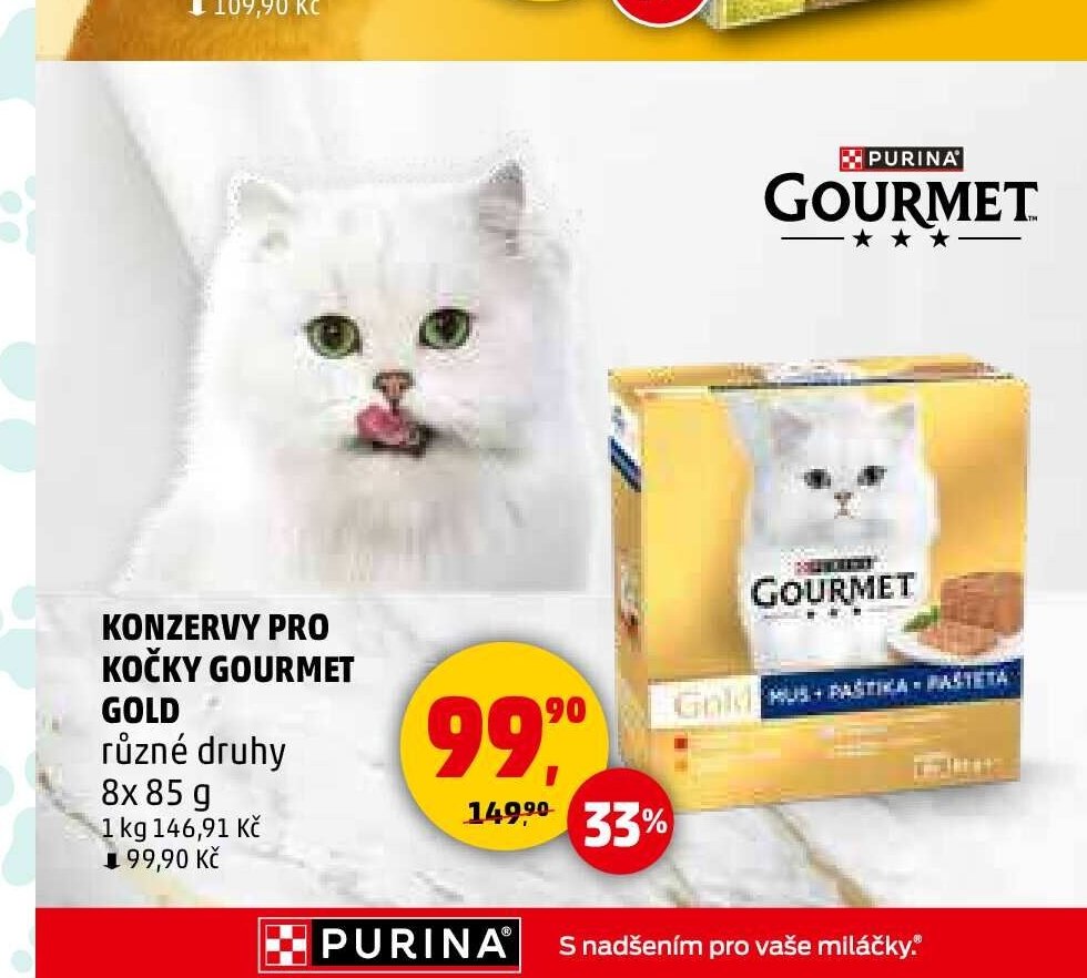 KONZERVY PRO KOČKY GOURMET GOLD