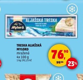 Treska aljašská Mylord mražená