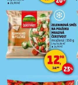 Zeleninová směs na polévku mražená