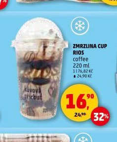 Zmrzlina Cup Rios coffee