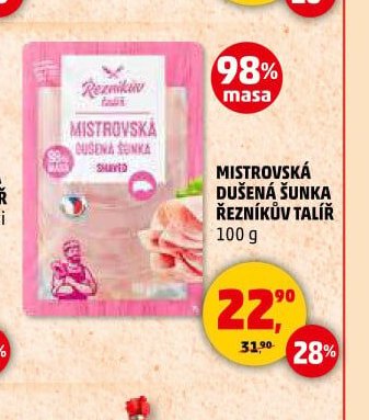 MISTROVSKÁ DUŠENÁ ŠUNKA ŘEZNÍKŮV TALÍŘ