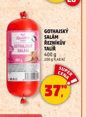 GOTHAJSKÝ SALÁM ŘEZNÍKŮV TALÍŘ
