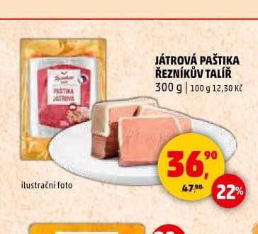 JÁTROVÁ PAŠTIKA ŘEZNÍKŮV TALÍŘ