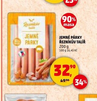 JEMNÉ PÁRKY ŘEZNÍKŮV TALÍŘ