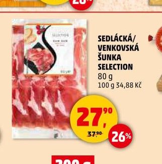 SEDLÁCKÁ / VENKOVSKÁ ŠUNKA SELECTION